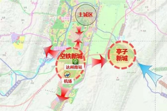 大竹县莲印乡规划图片